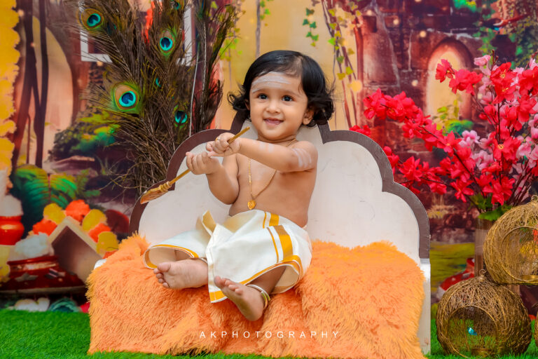 Baby Photoshoot in Tirupur: Capturing Precious Moments with AK Photography