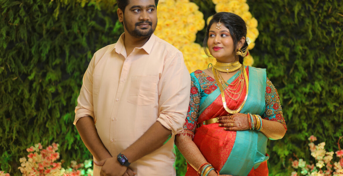 Capture Your Seemantham Photoshoot Coimbatore's Premier Baby Shower Photography