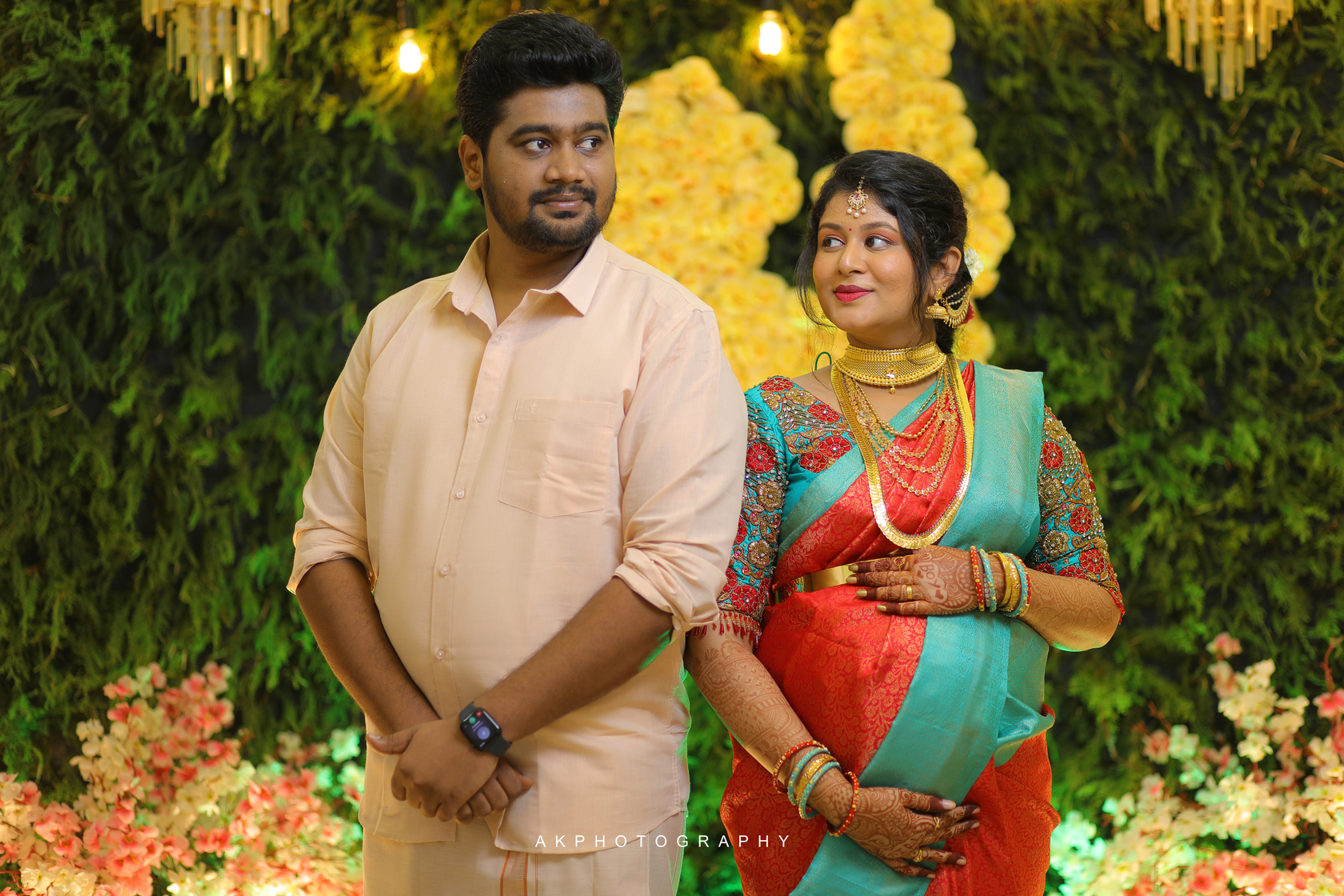 Capture Your Seemantham Photoshoot Coimbatore's Premier Baby Shower Photography