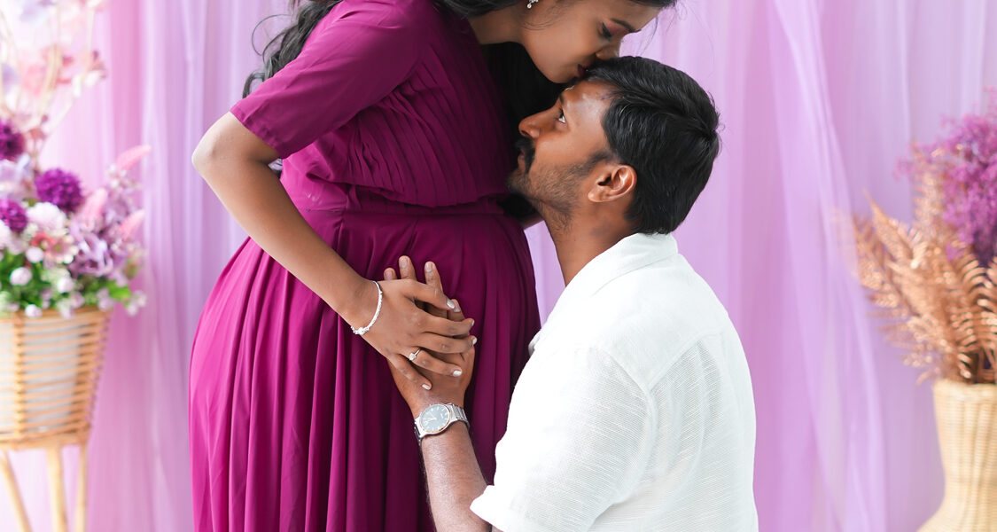 Sowndarya's Beautiful Maternity Shoot by AK Photography: A Celebration of Motherhood