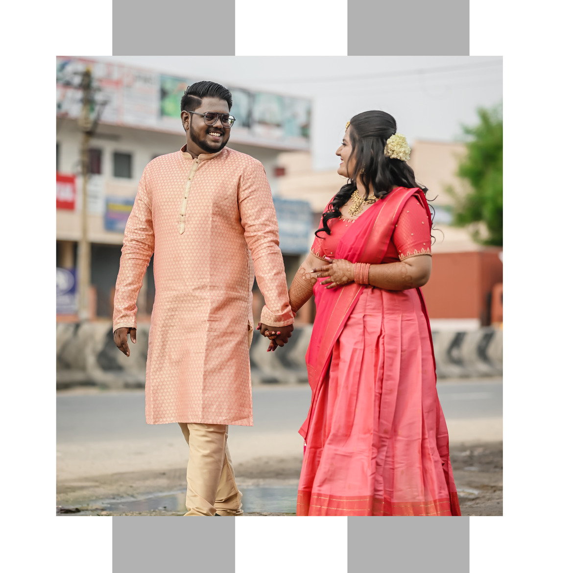 Tamil Engagement Photography: Capture Timeless Traditions with AK Photography