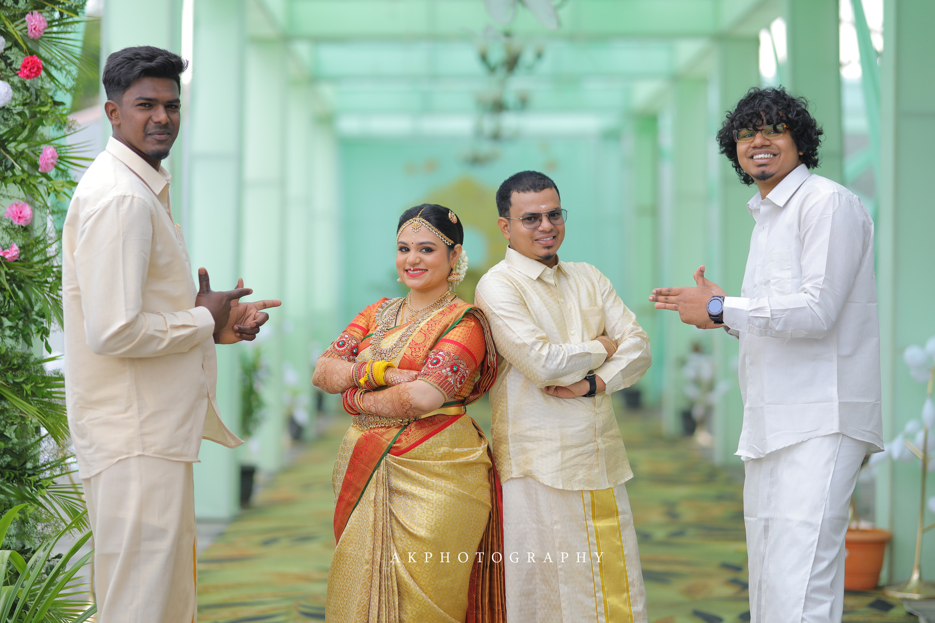 Wedding Photography Masterpiece: Anuprathana & Maharaja Chettiar's Royal Coimbatore Celebration