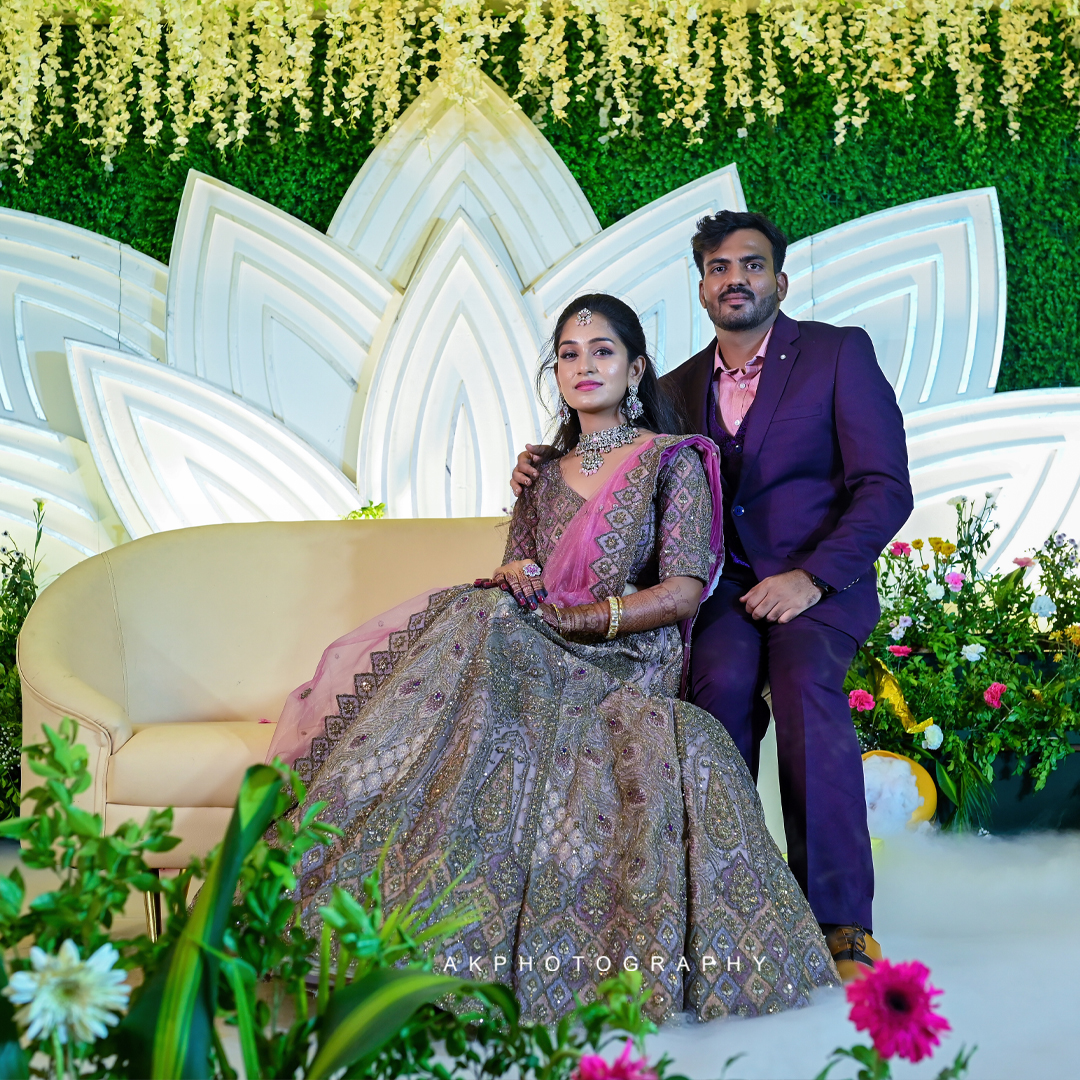 Wedding Photoshoot: Saranya & Seenu's Beautiful Day at Palldam