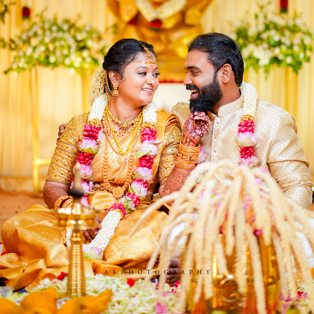 Wedding Photoshoot Capturing Sreejith and Madhumitha's Magical Day  AK Photography