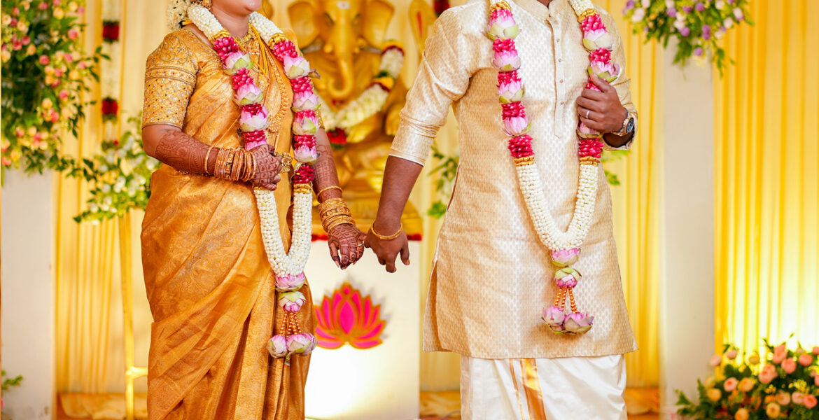 Wedding Photoshoot Capturing Sreejith and Madhumitha's Magical Day AK Photography