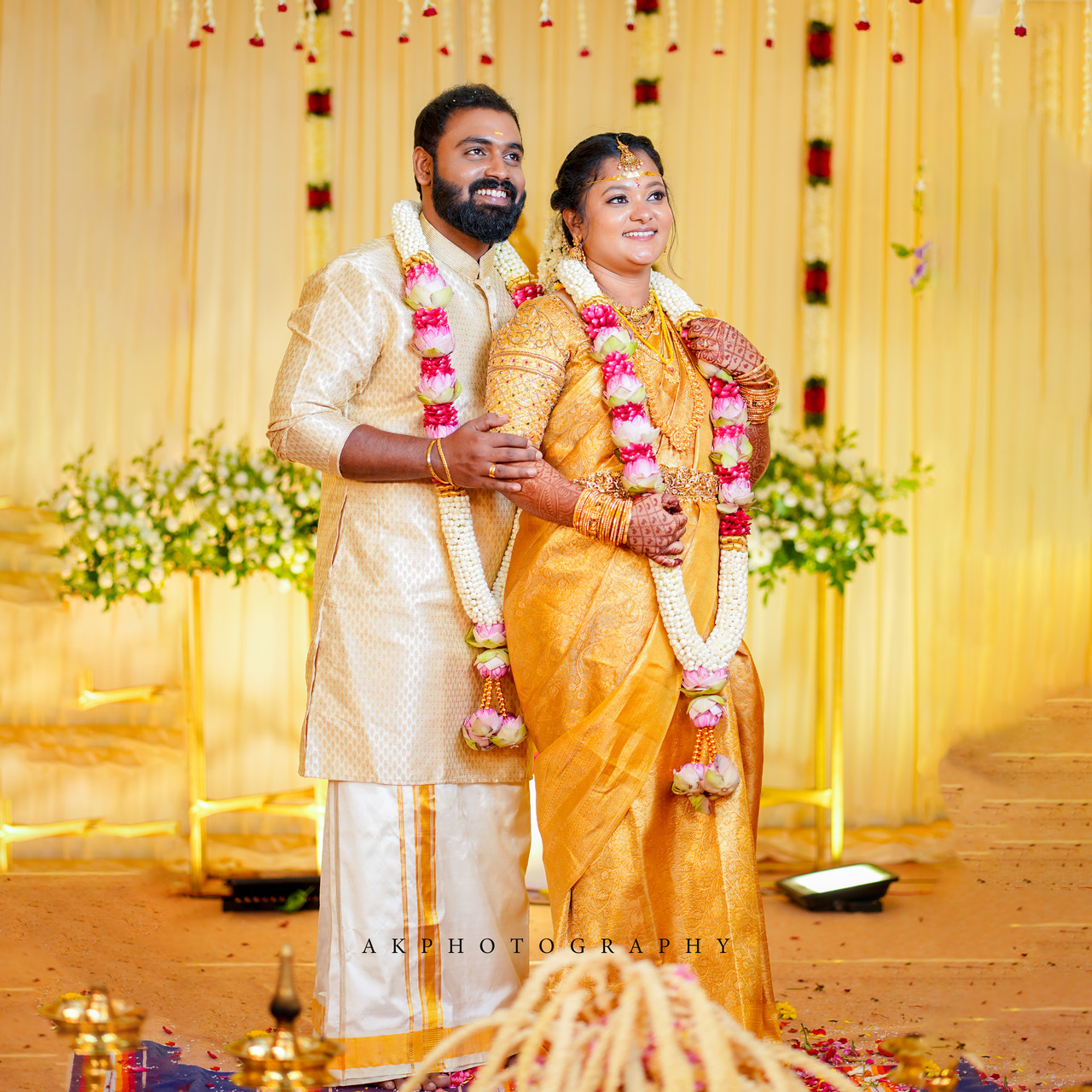 Wedding Photoshoot Capturing Sreejith and Madhumitha's Magical Day  AK Photography