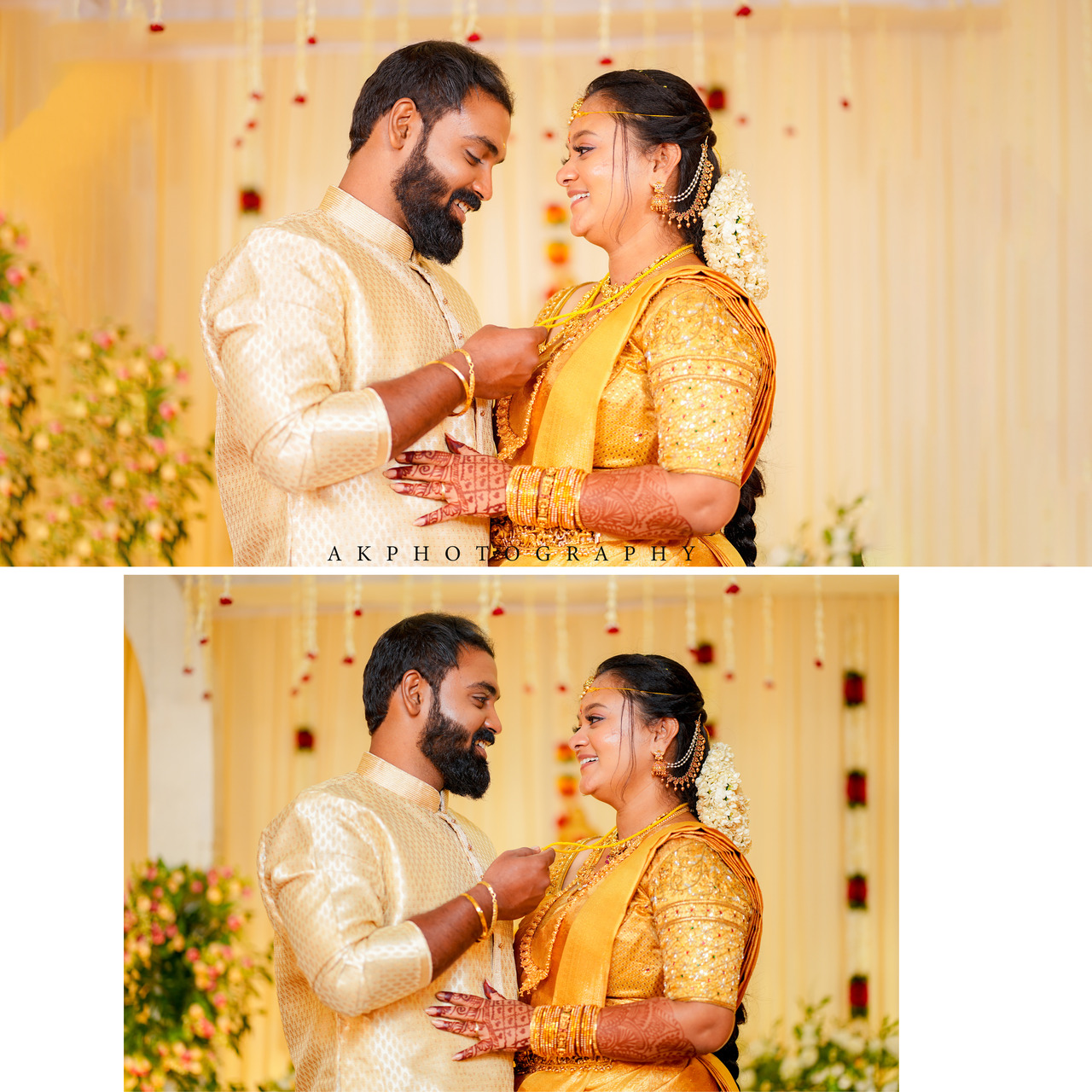 Wedding Photoshoot Capturing Sreejith and Madhumitha's Magical Day  AK Photography