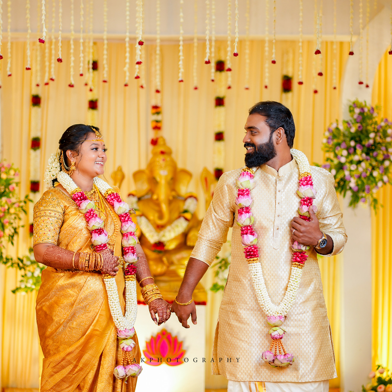 Wedding Photoshoot Capturing Sreejith and Madhumitha's Magical Day  AK Photography