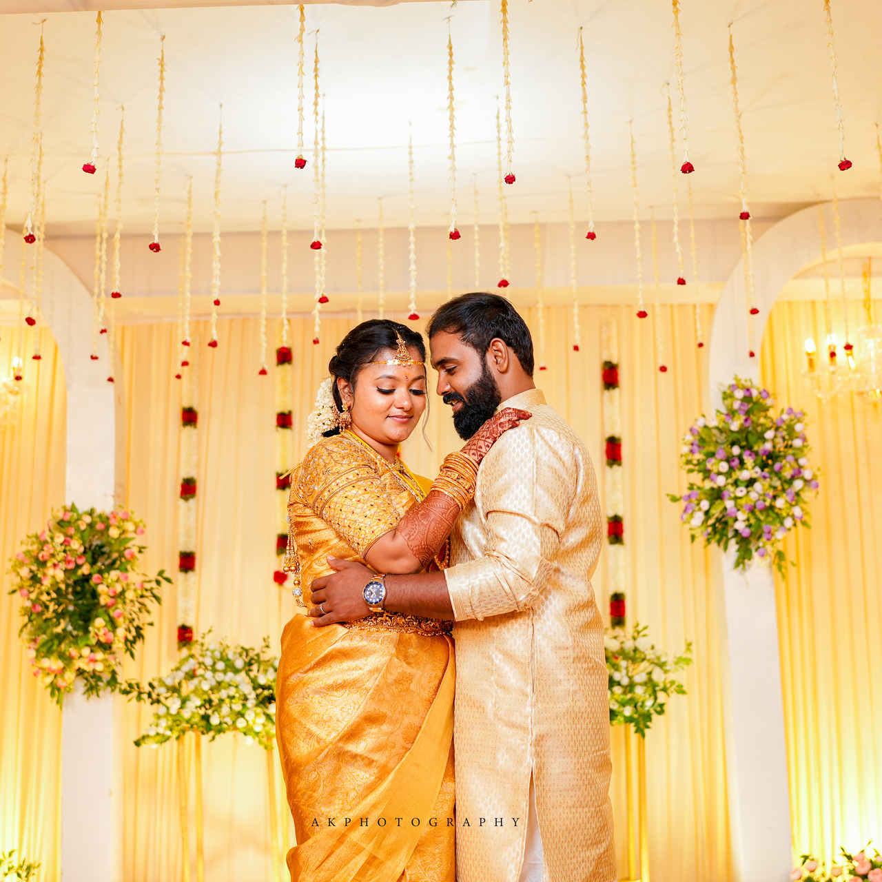 Wedding Photoshoot Capturing Sreejith and Madhumitha's Magical Day  AK Photography