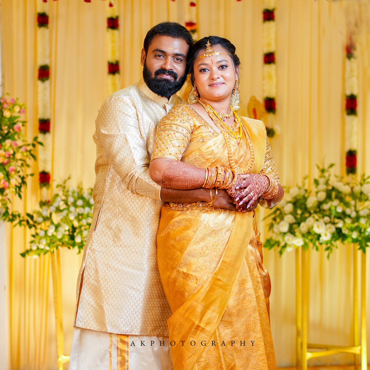 Wedding Photoshoot Capturing Sreejith and Madhumitha's Magical Day  AK Photography