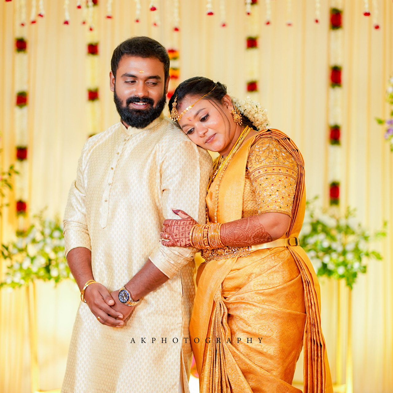 Wedding Photoshoot Capturing Sreejith and Madhumitha's Magical Day  AK Photography