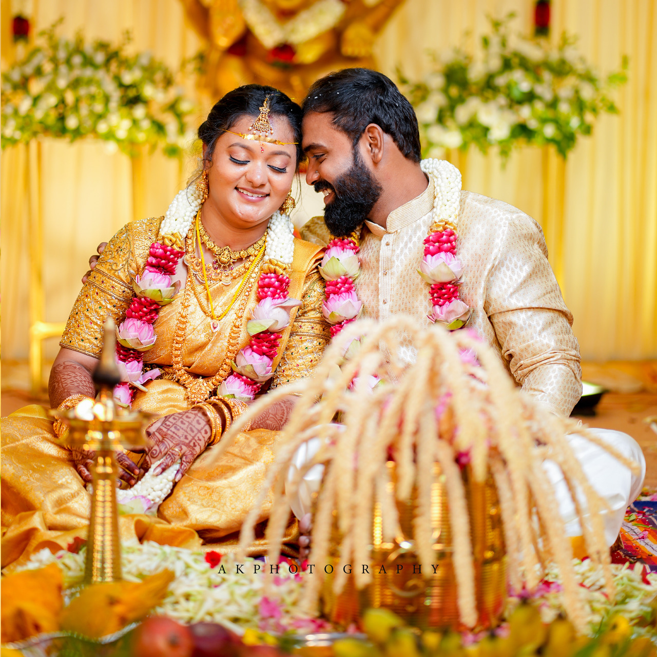 Wedding Photoshoot Capturing Sreejith and Madhumitha's Magical Day  AK Photography