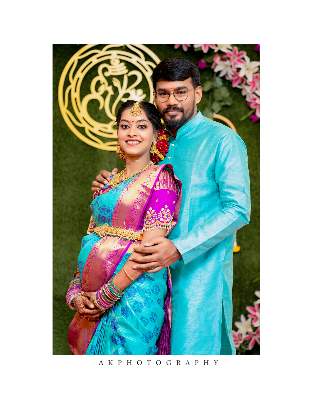 Baby Shower Photography in Coimbatore: Capturing Gowri and Aswath's Special Moments | AK Photography